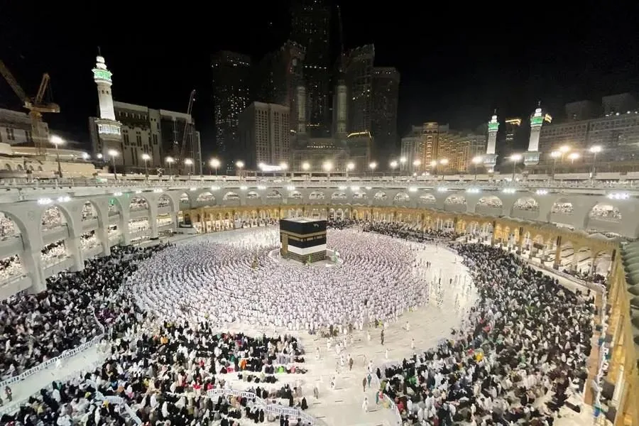 Umrah – the Kaaba at Masjid Al-Haram, Makkah