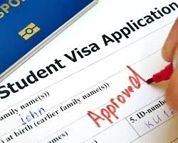 Student Visa Application approved document